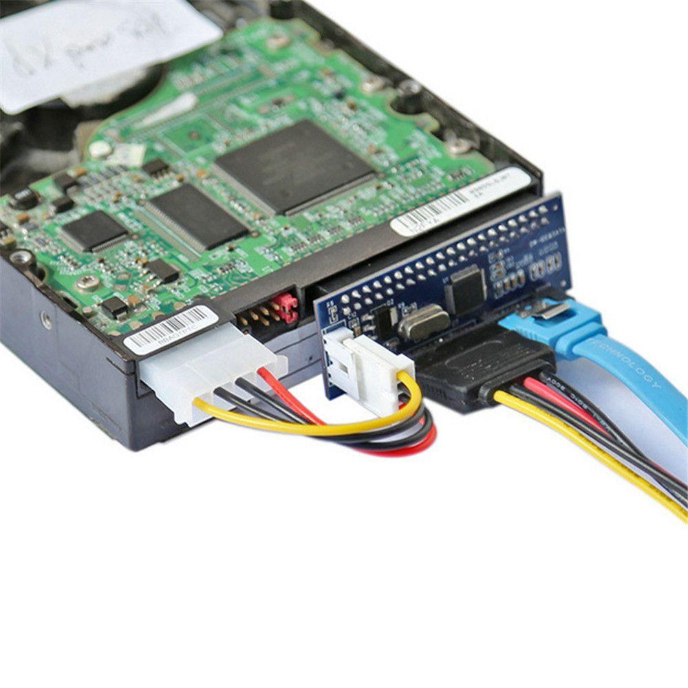 Quality IDE Female To SATA 7 3.5 HDD IDE/PATA To SATA Converter Card 40-Pin PATA TO SATA Card