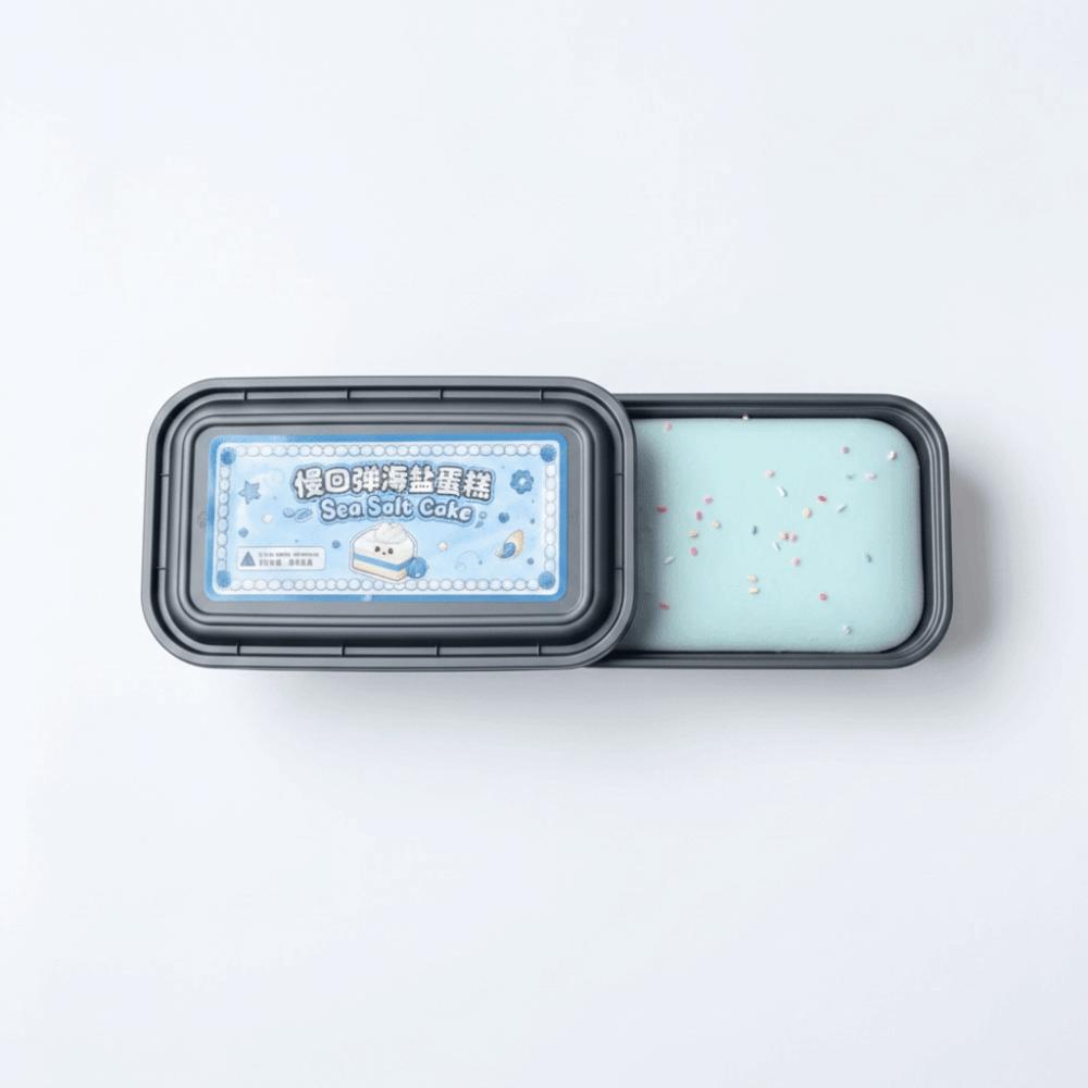 Super Soft Sticky Box Cake Squishy Toy Slow Rising Ice Cream Box Squishy Toy Gift for Kids