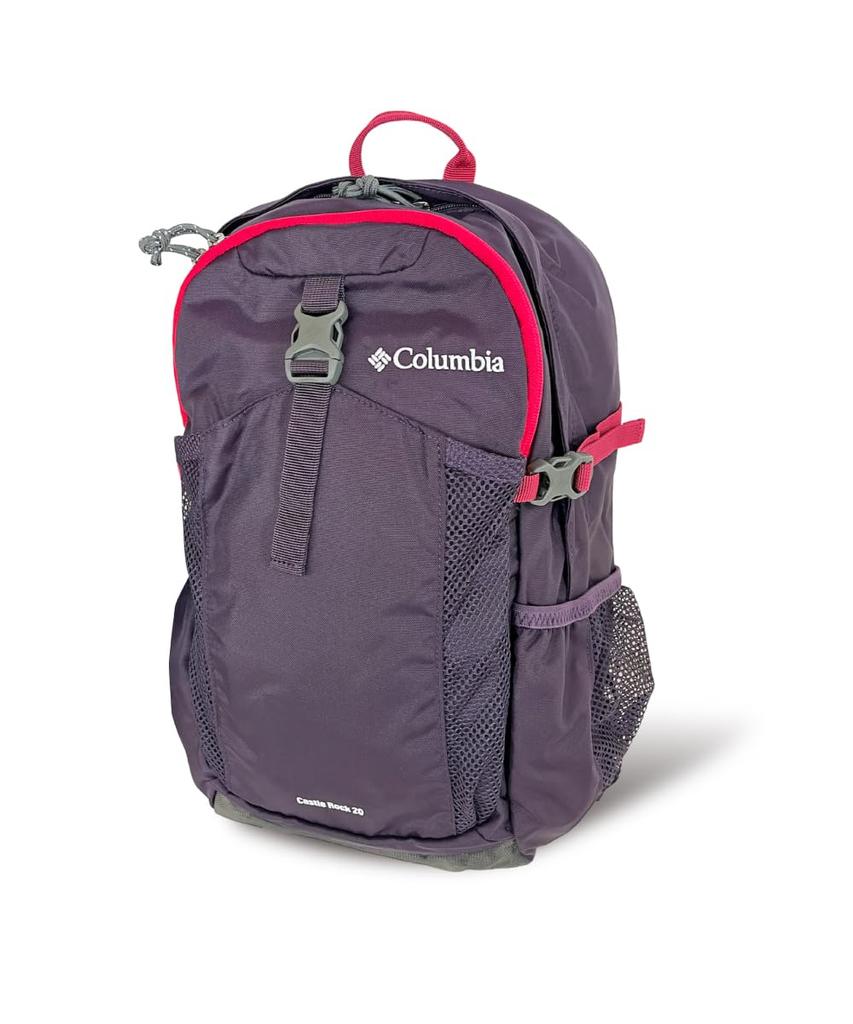 Columbia Castle Rock 20L Backpack II with Rain PU8663 Dark Cover, (506 Plum)