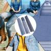 3 /Rolls of Jean Iron-On Patches, 8 X 50 Cm Repair Patches, Clothing, Self-Adhesive Iron-On Patches for Children Adults (Dark Bl