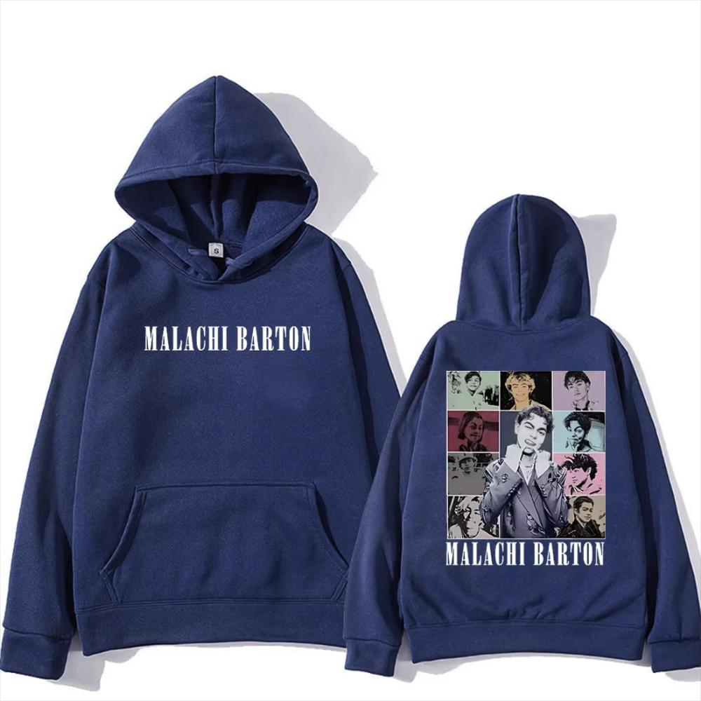 Felpa Grafica Malachi Barton Uomo Donna Vintage Autunno Inverno Moda Pullover Manica Lunga Abbigliamento