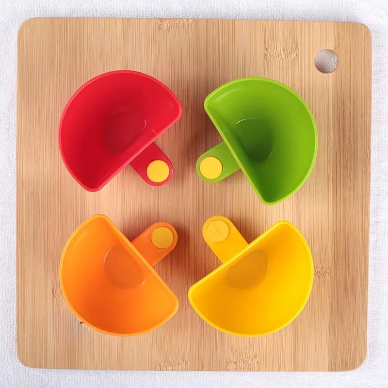 1PC Kitchen Clampable Bowl Plate Seasoning Dish Dinner Plate Seasoning Dish  Sauce Dispenser Soy Sauce Dish