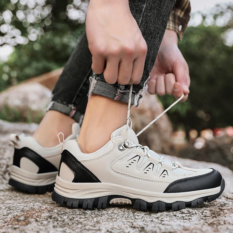 Big Size 47 Mens Trail Running Shoes Outdoor Hiking Trekking Shoes Sports Sneakers Tourism Mountain Climbing Trainers Walking