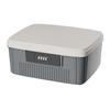 Multipurpose Locking Storage Box with Removable Tray for Home School and Office Privacy Protective Organization