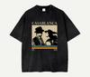 Casablanca Film T-Shirt, Retro Klassischer Film Tee