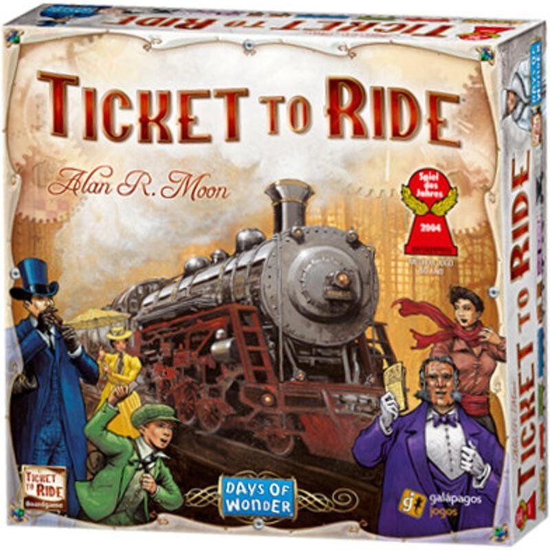 Захватывающая настольная игра Ticket to Ride Days Of Wonder Набор дополнений 1912