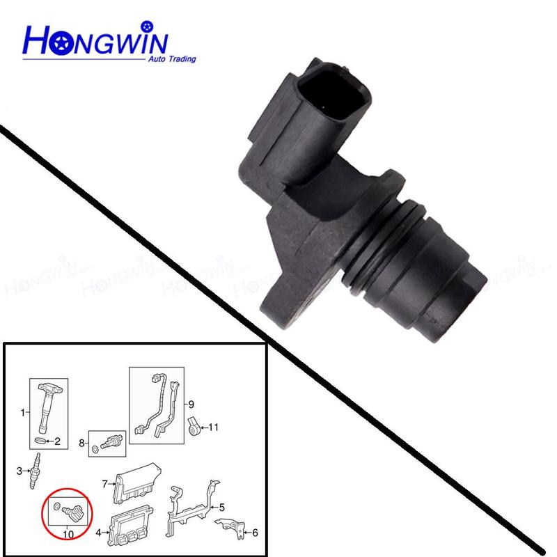 1/2/3PCS NO.:37510-R40-A01 Camshaft Position Sensor For Honda Accord Crosstour Civic CRV CR-V Acura TSX 2.4 93-11 37510 R40 A01