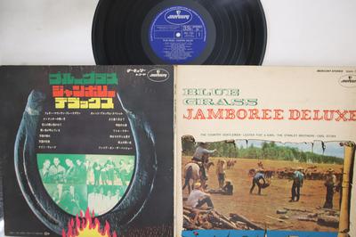 LP Record VARIOUS (FLATT & SCRUGGS, STANLEY B - Blue Grass Jamboree Deluxe SMX7091 MERCURY Japan Country Used
