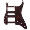 Musiclily Pro 11-Hole HSH Stratocaster Pickguard for Fender American/Mexican Standard Model Electric Guitars, 4-Piece Tortoiseshell Pickguard
