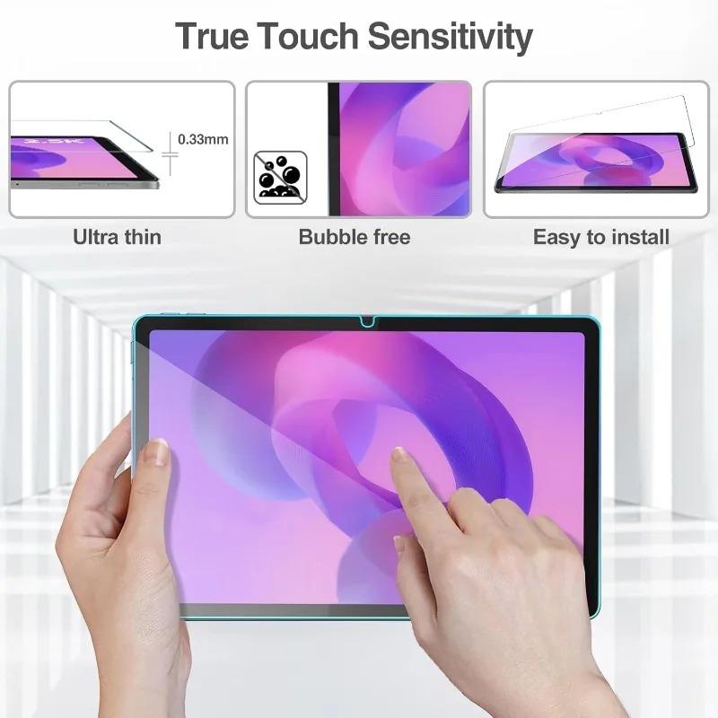 1/2Pack for Lenovo Xiaoxin Tab 11 9H Hardness Tempered Glass Screen Protectors Shatterproof Anti-scratch Waterproof Tablet Films