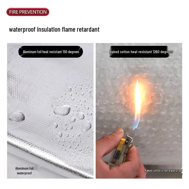 Aluminum Silicate Ceramic Fiber Blanket - High Temp Fireproof Insulation
