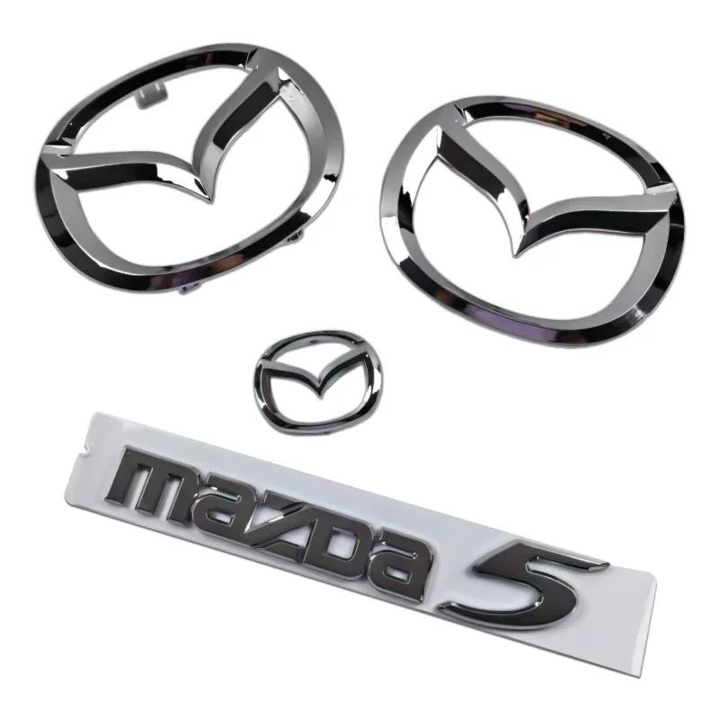 2025 Horký Plastový Přední Kufr Znak pro Mazda 5 Mazda5 Logo Znak na Volant Tělo Vyměnitelná Samolepka Zadní Světla Refitting D
