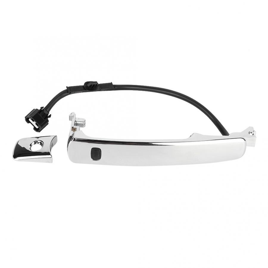 Front Left Outside Chrome Door Handle Smart Entry 80640-CZ31B Fit For 2010-2013 Nissan Rogue