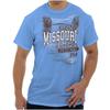 Missouri Show Me State Camping Souvenir USA Adult Short Sleeve Crewneck Tee