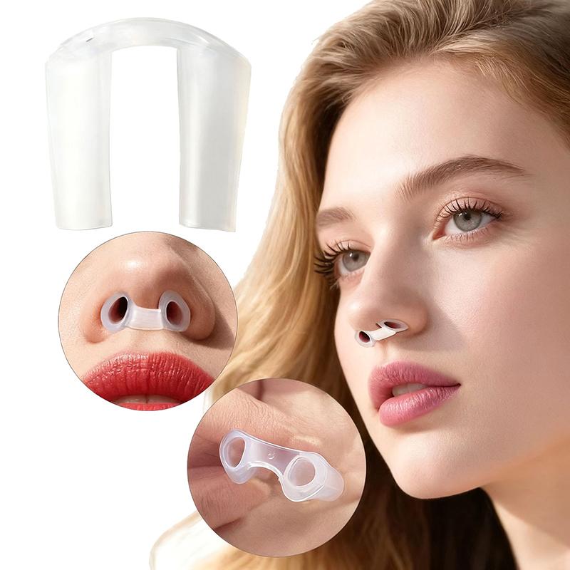 Postoperative Rhinoplasty Nostril Support Silicone Shaping Crooked Nose Correction Fixator Silica Gel Nose Clip Nasal Wing Beaut