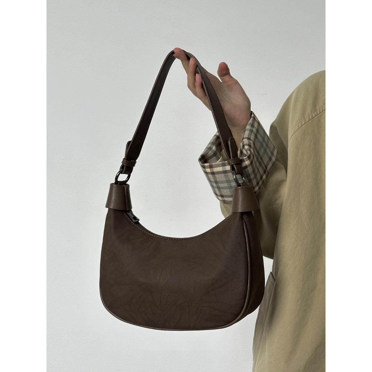 

Сумка-тоут из матовой замши в стиле ретро для женщин 2024 года, большая вместительная сумка-тоут для поездок на работу и дальних поездок коричневый