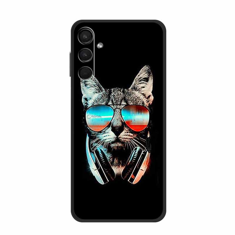 For Samsung Galaxy A25 5G Case Animals TPU Silicone Soft Back Cover Phone Cases for SamsungA25 6.5" Protective Wolf Cool Bumper