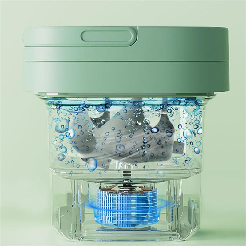 Portable Mini Washing Machine Spin Dryer Quickly Wash and Dry Light Clothing, Baby Clothes and Underwear, Socks, Underwear, Bras, Etc.