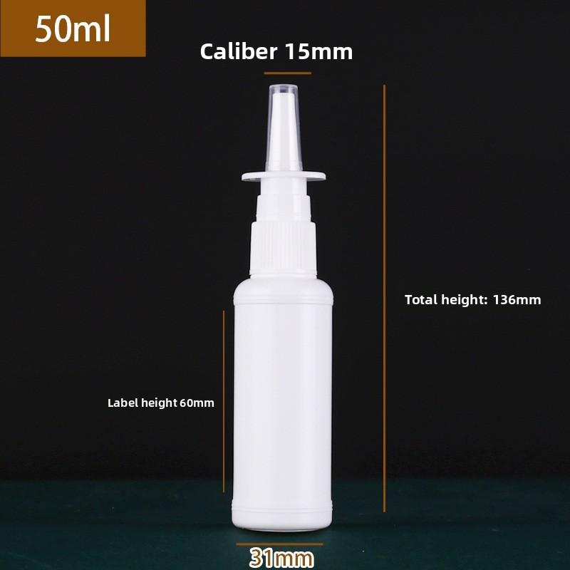 Plastic Spray Bottle Transparent Fine Mist Refillable For Personal Care And Travel Use