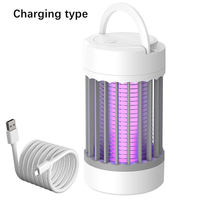 Mute Electronic Insect Killers Camping Anti Fly Trap Led Rechargeable Anti Mosquito Repellent Killer Portable Indoor Bug Zapper