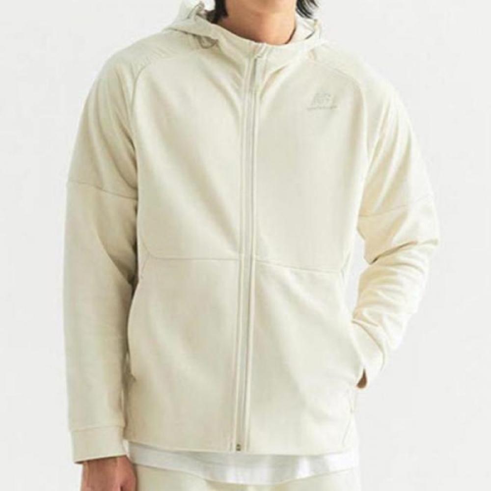 

New Balance Hooded Zip Up Jacket Nbmdd31033 64 creamy/100