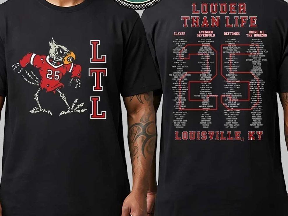 Louder Than Life Festival 2026 Merch Cardinal Sin Tee In Louisville KY T-Shirt XXXL