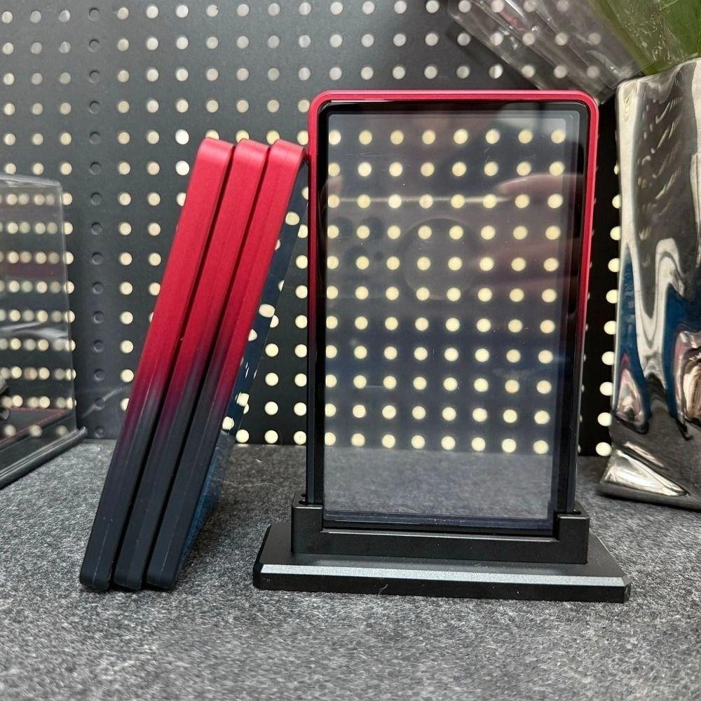 Gradient Color Trading Card Protect Box Aluminum Alloy Graded Cards Protector Card Display