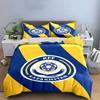 Kazakhstan KFF Flag Bedding Set Bedding Duvet Cover Set Duvet Cover Pillowcases  (1 * Duvet Cover 2 * Pillowcases, Without Duvet Insert)
