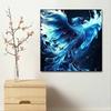 New Arrival 5D DIY Full Circle Diamond Painting "Blue Flame Phoenix" Embroidery Cross Stitch Home Decor Gift