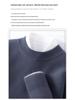 Men's Cashmere Half-High Neck Thick Knit Casual Pullover Sweater