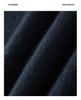 Men's 100% Pure Cashmere Round Neck Sweater - Casual, Loose Fit, Plain Knit, White