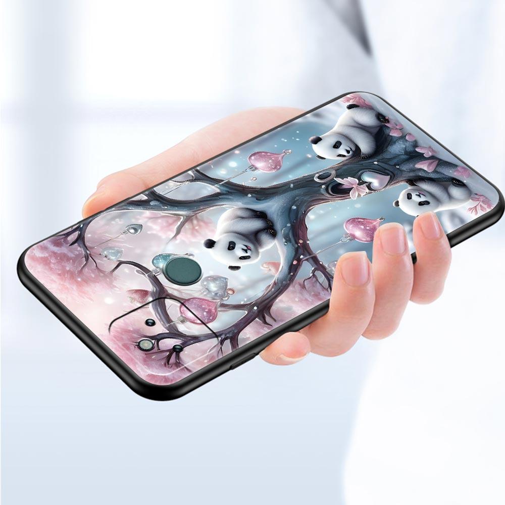 Baby Panda Phone Case Cover for Google Pixel 10 9 8 7 6 9A 8A 7A 6A Pro Shockproof Soft TPU 10 Pro XL Shell Fundas Capas Bags