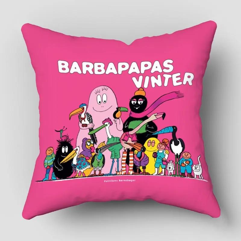 Povlaky na polštáře Barbapapa Zvířata Sněhulák Tištěný Povlak na polštář Zimní Sváteční Párty Dekorativní Povlak na polštář na gauč