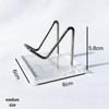 Acrylic Transparent Mineral Specimen Display Stand for Crystals and Raw Stones