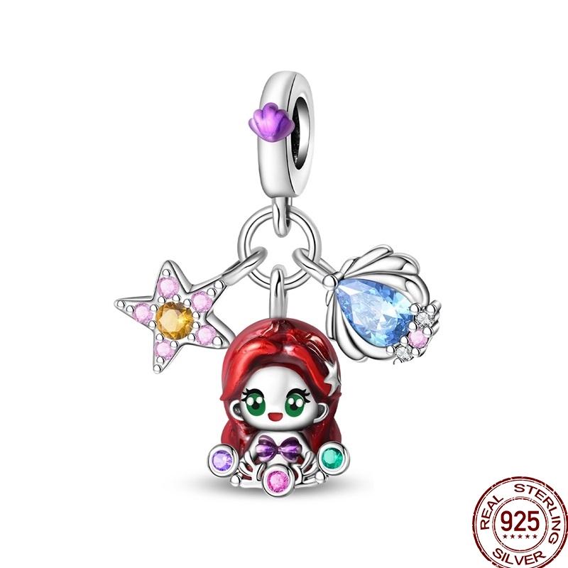 Copper Fashion Whale Guardian Wing Drunk Angel Charms Beads Fit Diy Bracelets For Women Birthday Fine Jewelry Gift