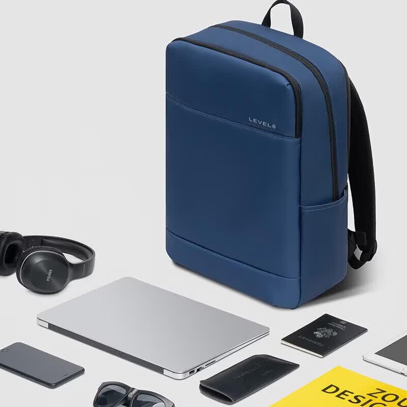 LEVEL8 Casual Business Commuter Laptop Backpack