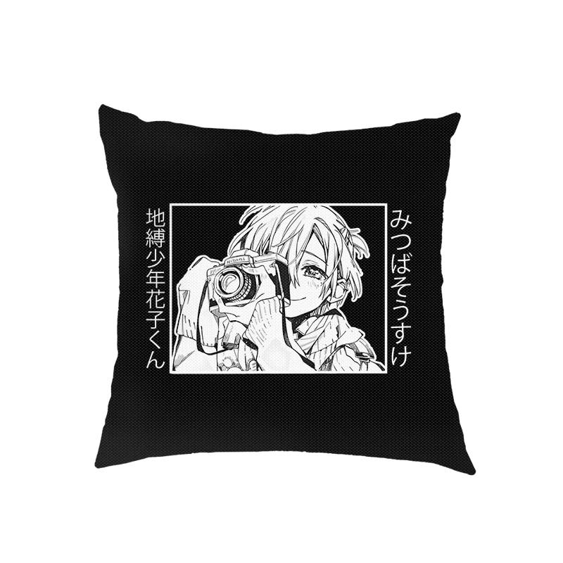 Toilet Bound Hanako Kun Druck Kissenbezug Houkago Shounen Hanako-kun Kissenbezug Sofa Heimdekor Cartoon Zierkissenbezüge