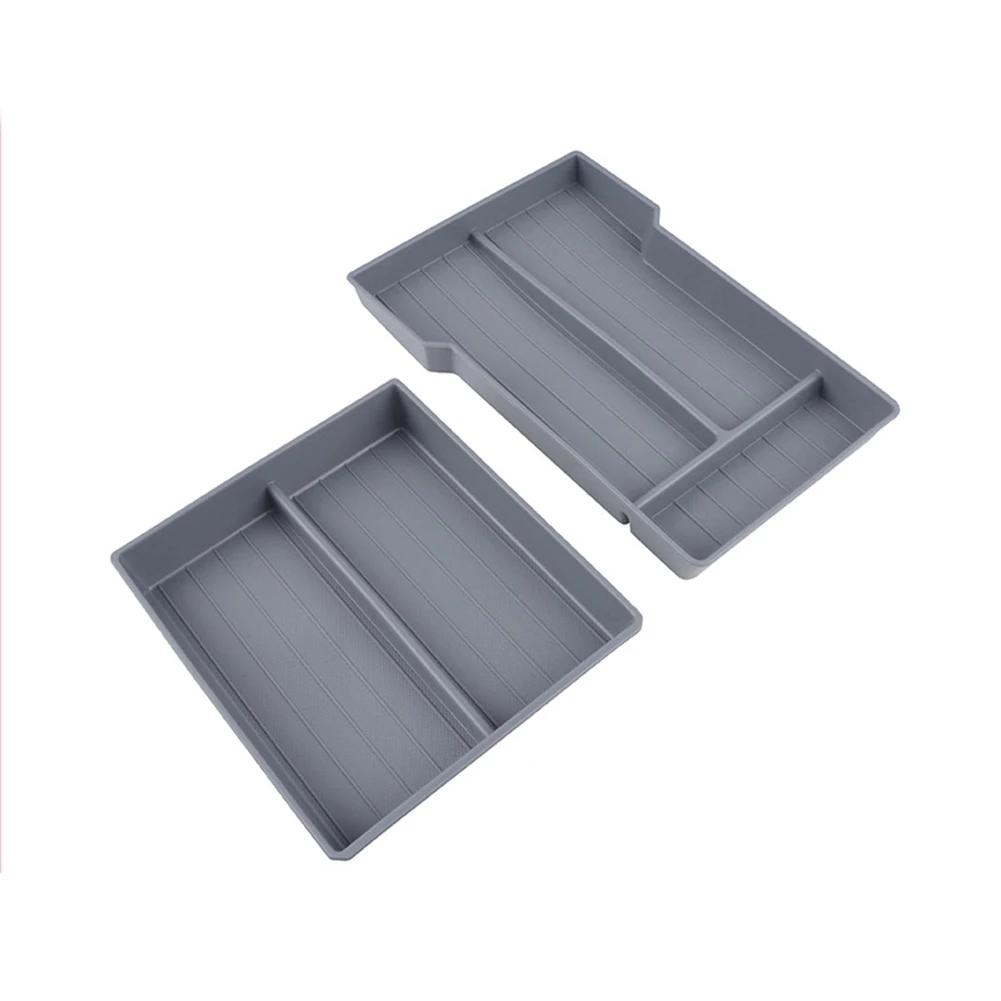 

Автомобильный противоскользящий подлокотник, скрытый держатель для ящика, центральная консоль, ящик для хранения, верхний и нижний органайзер для Tesla Model 3 Highland 2024