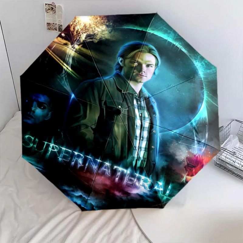 Supernatural Forces Unleashed Folding umbrella Umbrella Suitable for all seasons light outdoor Three folds