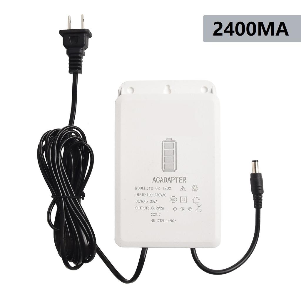 Rainproof Power Adapter for Outdoor Uninterrupted Monitoring Cameras