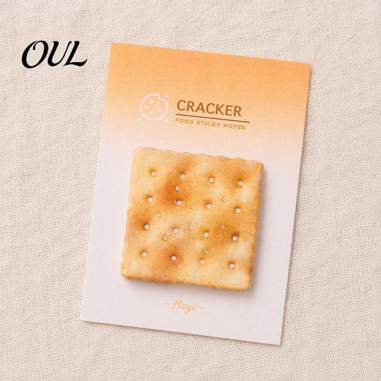 Loaf Shape Stick Notes Note Pads, Funny Toast Bread Cookie Cheese Design Cute Notepad, 30 Study Desk Accessories Sheets/Pad Self Memo Pad for