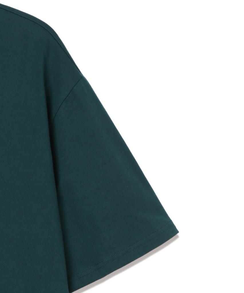 Ujeu Animal Logo Oversized Short Sleeve T-Shirt (Ds004) Green