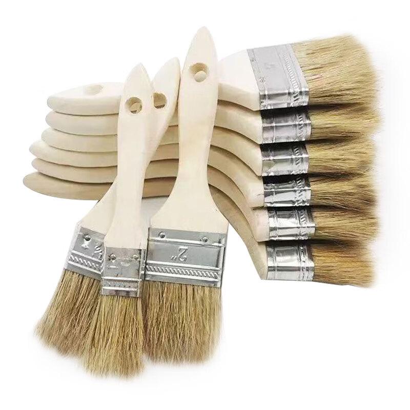 Fuxy Wood Handle Pig Bristle Brush Set