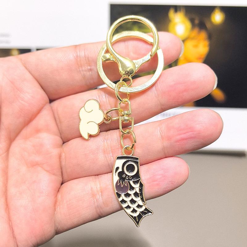 

Graduation Gift Koi Keychain Safe Joy Koi Car Cute Personalized Gifts Y2k Fashion Keychain Student Backpack Fish