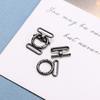 20Pcs Mini Waistband Buckles for Decor Doll Dress/Pants 8mm Metal Belt Buckle Doll Bags Shoes Buckle DIY Crafts Sewing Supplies