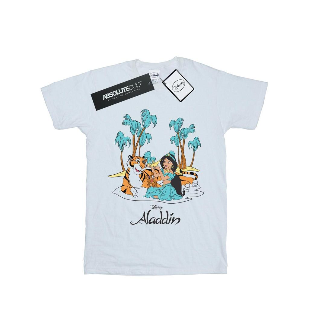 Disney Boys Aladdin Jasmine Abu Rajah Beach T-Shirt