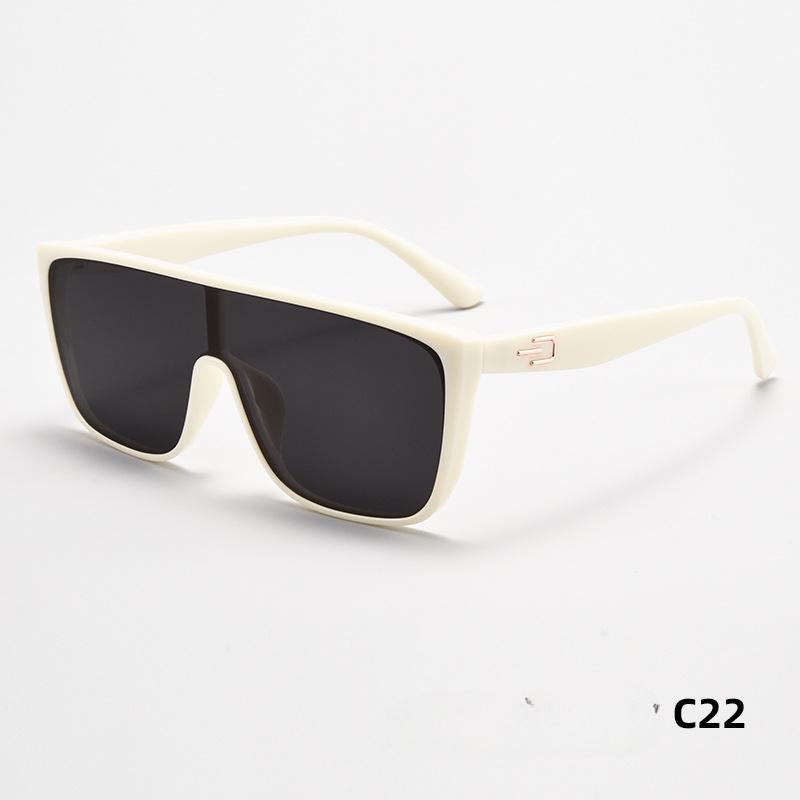 Lens Advanced Summer Sun-Resistant Sunglasses Fashion Trending Polarized Large Rim Sunglasses Tide