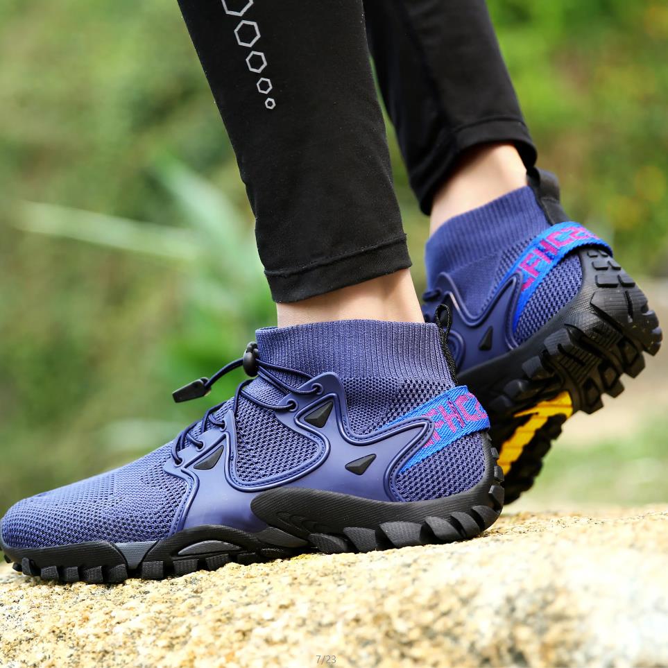 36-47 Unisex móda Outdoorová turistická obuv Lehká létající tkaná prodyšná plážová obuv Potápěčská obuv