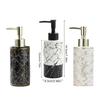 Ceramic Marble Lotion Dispenser 63mm Bottom Diameter Modern & Elegant for Bathroom & Kitchen Use Makeup Liquid Container
