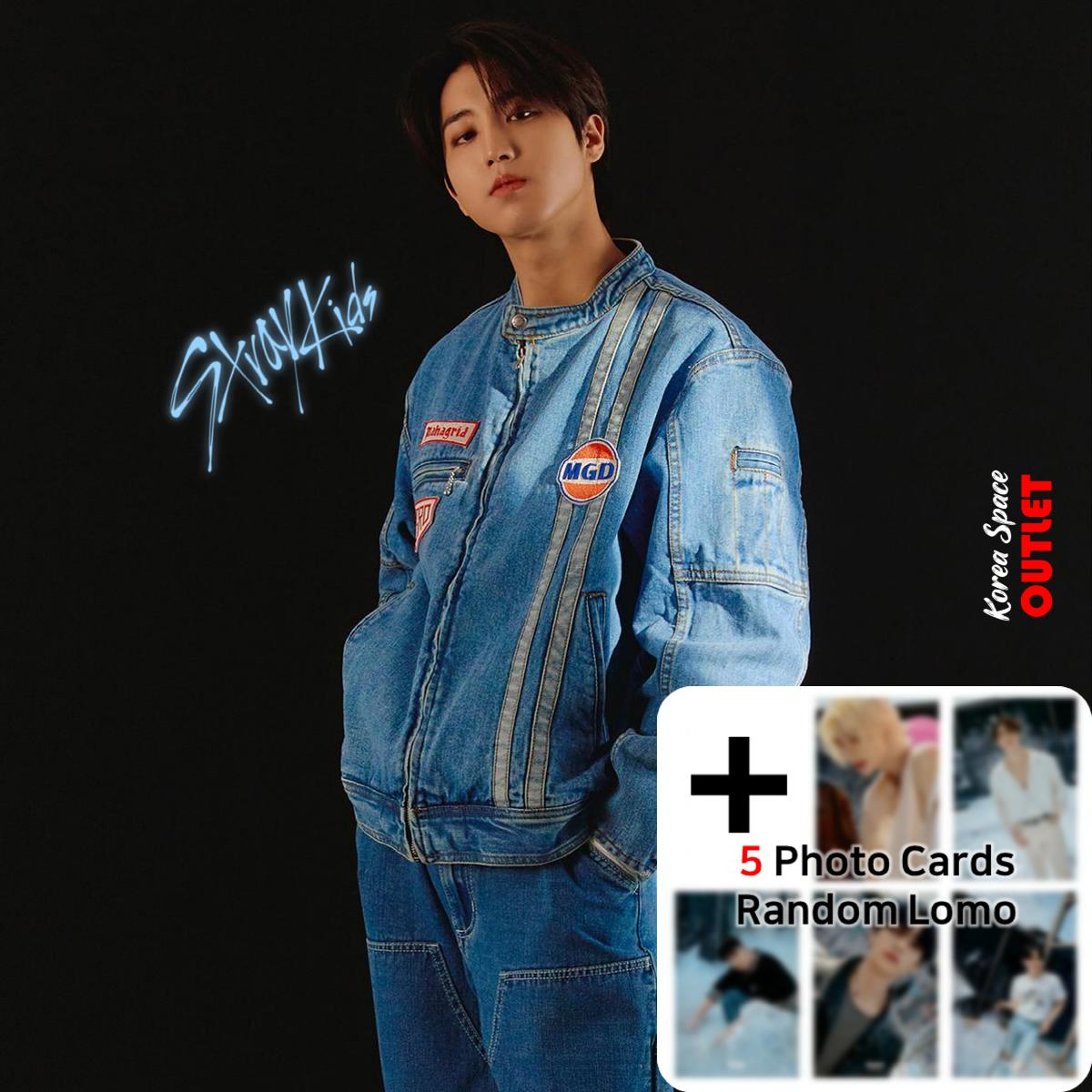 

[Stray Kids] Совместная работа Stray Kids и Mahagrid, DENIM RACING JACKET